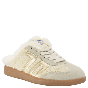Back 70 Easter FL in Butter Gold Backless Sneakers