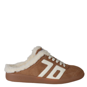 Back 70 Easter FL in Tobacco White Backless Sneakers