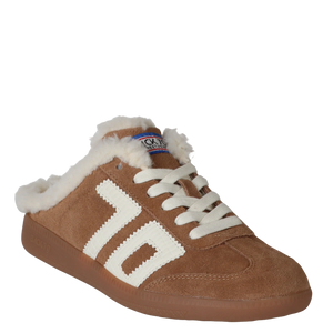 Back 70 Easter FL in Tobacco White Backless Sneakers