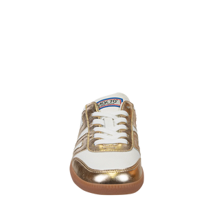 Back 70 Easter in Metallic Gold Backless Sneakers