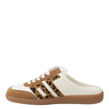 Load image into Gallery viewer, Back 70 Easter in White Leopard Backless Sneakers