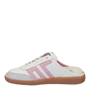 Back 70 Easter in White Pink Backless Sneakers