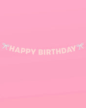 Load image into Gallery viewer, Birthday Bow Banner