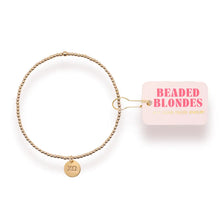 Load image into Gallery viewer, Beaded Blondes Sorority Charm Bracelet