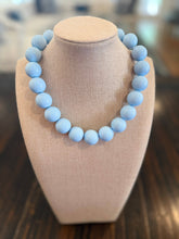 Load image into Gallery viewer, Chunky Baby Blue Bubble Necklace