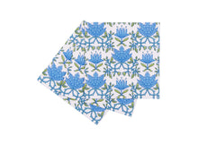 Load image into Gallery viewer, rockflowerpaper Tilly Blue Paper Cocktail Napkins