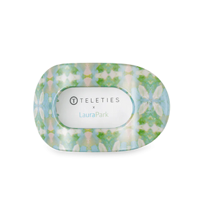 Teleties x Laura Park Elephant Falls Medium Flat Round Hair Clip