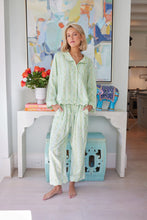 Load image into Gallery viewer, Brooks Avenue Scalloped Pajama Set Long | Elephant Falls
