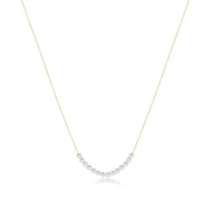 enewton 16" Necklace Gold - Classic Beaded Bliss - 4mm Pearl