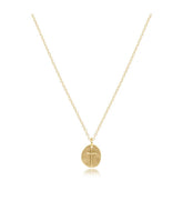 enewton 16” Necklace Gold - Inspire Small Gold Disc