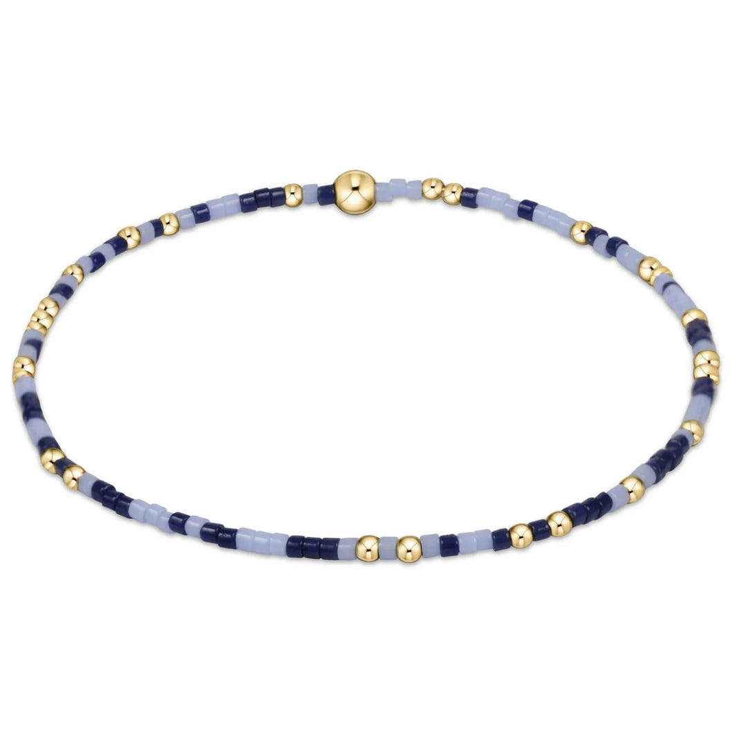 enewton Gameday Hope Unwritten Bracelet | Light Blue & Matte Navy