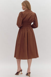 Eve Dress | Brown