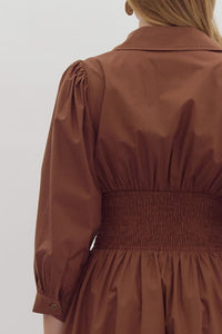 Eve Dress | Brown