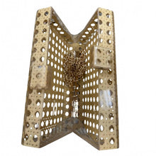 Load image into Gallery viewer, Clear Clutch | Tan Cane