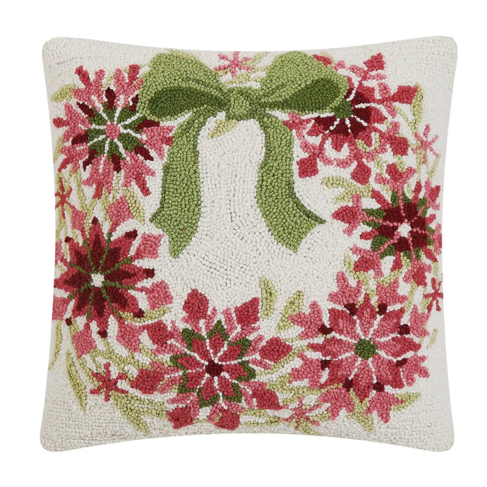 Pink Wreath Pillow