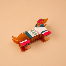 Load image into Gallery viewer, Shape Up Claw Clip | Dashing Dachshund