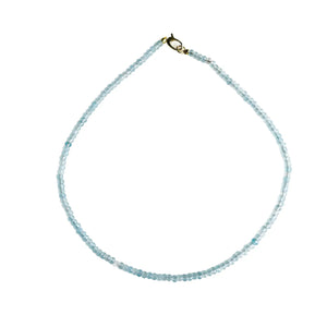 Seaglass Dainty Candy Gemstone Necklace