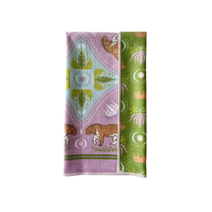 Double Sided Moon Tiger Tea Towel