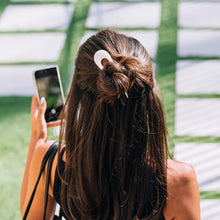 Load image into Gallery viewer, Teleties French Hair Pin | Coconut White
