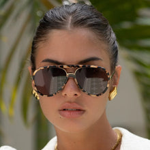 Load image into Gallery viewer, FREYRS Shay Sunglasses | Milky Tortoise / Brown