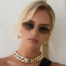 Load image into Gallery viewer, FREYRS Soho Sunglasses | Gold / Green