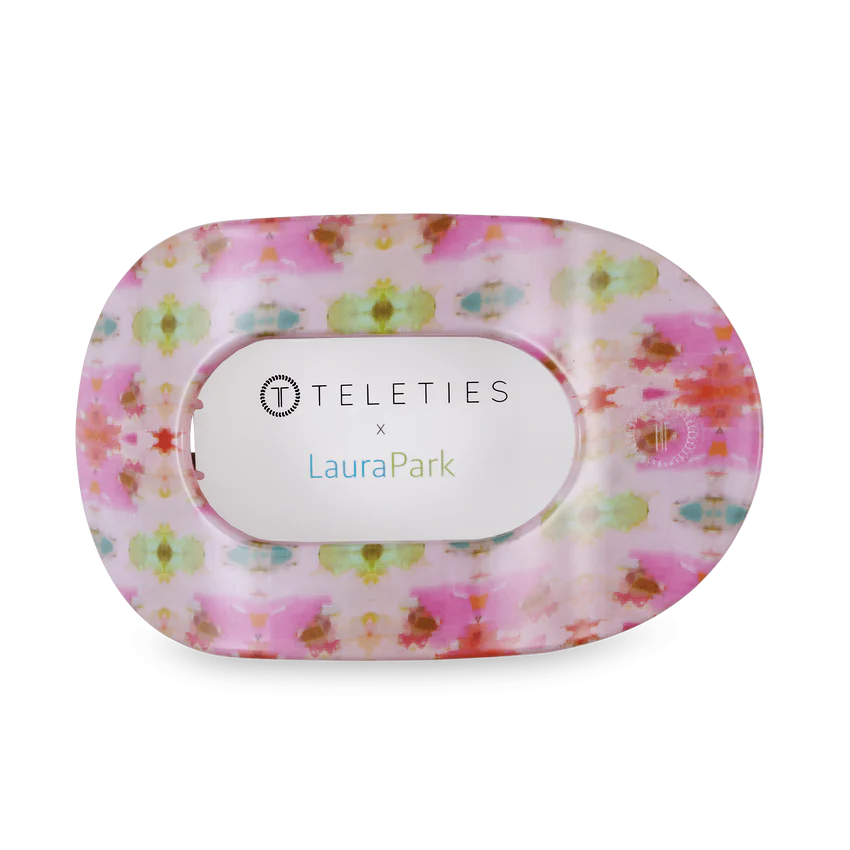 Teleties x Laura Park Giverny Large Flat Round Hair Clip