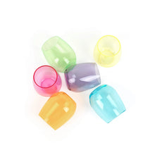 Load image into Gallery viewer, Pop Design Unbreakable Acrylic Stemless Wine Glasses | Bright
