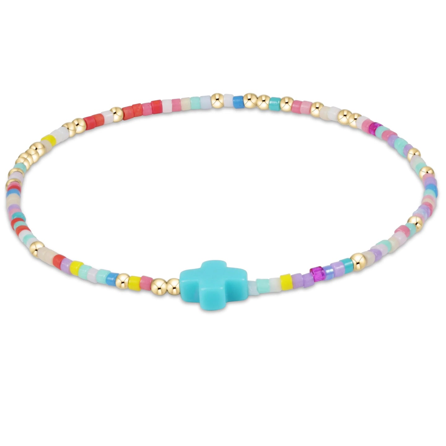 enewton egirl Hope Unwritten Signature Cross Bracelet - Hot Mess