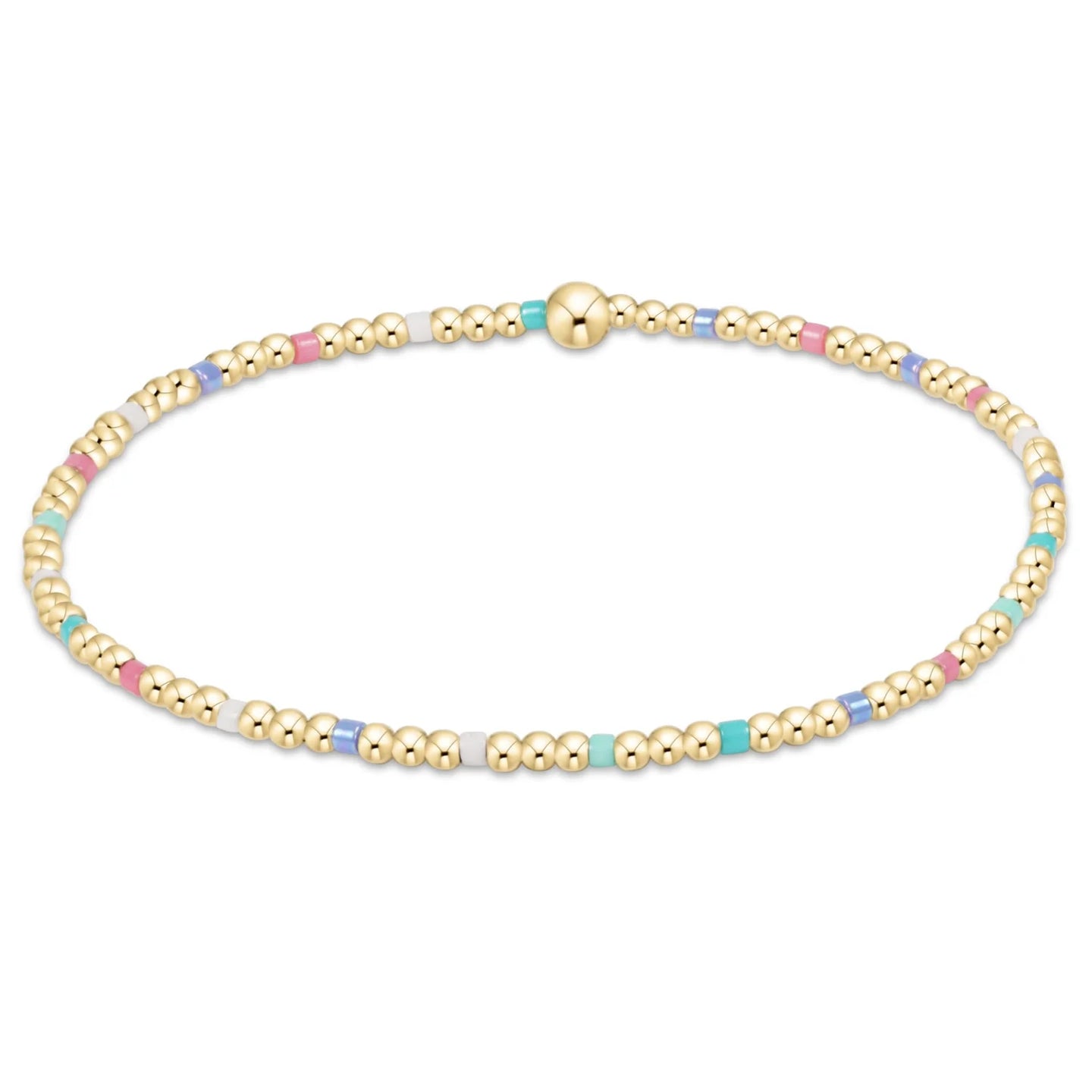 enewton Hope Sincerity Pattern 2mm Bead Bracelet - Hot Mess SS25