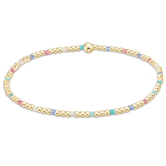 enewton egirl Hope Sincerity Pattern 2mm Bead Bracelet - Hot Mess SS25