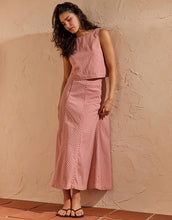 Load image into Gallery viewer, Mink Pink Paloma Low Back Top | Pink Stripe