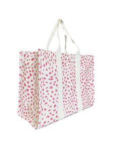 TRVL Spot On! Large Tote | Spot Pink