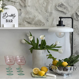 Beatriz Glass Aquarelle Coupe | Multi
