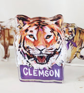 Lauren Dunn Clemson Tiger Acrylic | Large
