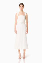 Load image into Gallery viewer, Elliatt Nydia Fit And Flare Maxi Dress | White