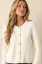 Load image into Gallery viewer, Prosperina Kennedy Cardigan |  Ivory