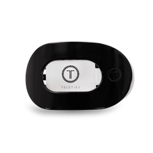 Load image into Gallery viewer, Teleties Jet Black Small Flat Round Clip