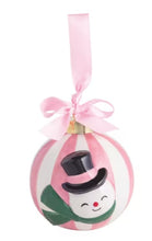 Load image into Gallery viewer, Snowman Whimsy Ball Ornament