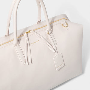 Katie Loxton Oxford Weekend Holdall | Off White