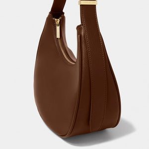 Katie Loxton Fearne Scoop Shoulder Bag | Chocolate
