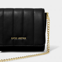 Load image into Gallery viewer, Katie Loxton Kendra Quilted Mini Crossbody | Black