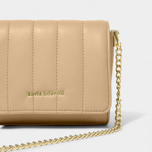 Load image into Gallery viewer, Katie Loxton Kendra Quilted Mini Crossbody | Soft Tan
