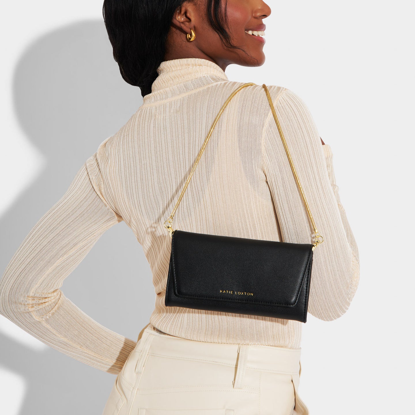 Katie Loxton Neva Purse Crossbody Bag | Black