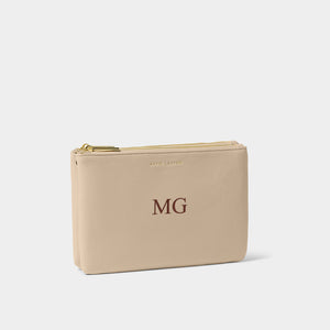 Katie Loxton Duo Pouch | Light Taupe