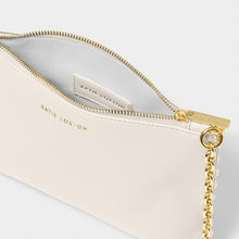 Load image into Gallery viewer, Katie Loxton Astrid Chain Clutch | Off White