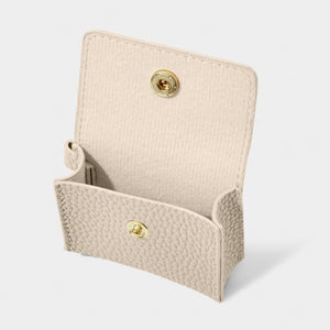 Katie Loxton Evie Clip On Airpod Case | Light Taupe