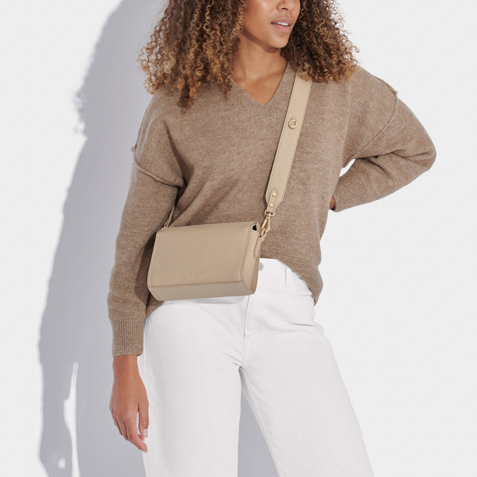 Katie Loxton Zana Crossbody Bag | Light Taupe