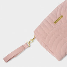 Load image into Gallery viewer, Katie Loxton Quilted Wristlet Organizer | Blush Pink