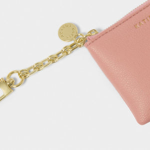 Katie Loxton Tilly Keychain Purse | Dusty Rose