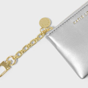 Katie Loxton Tilly Keychain Purse | Silver